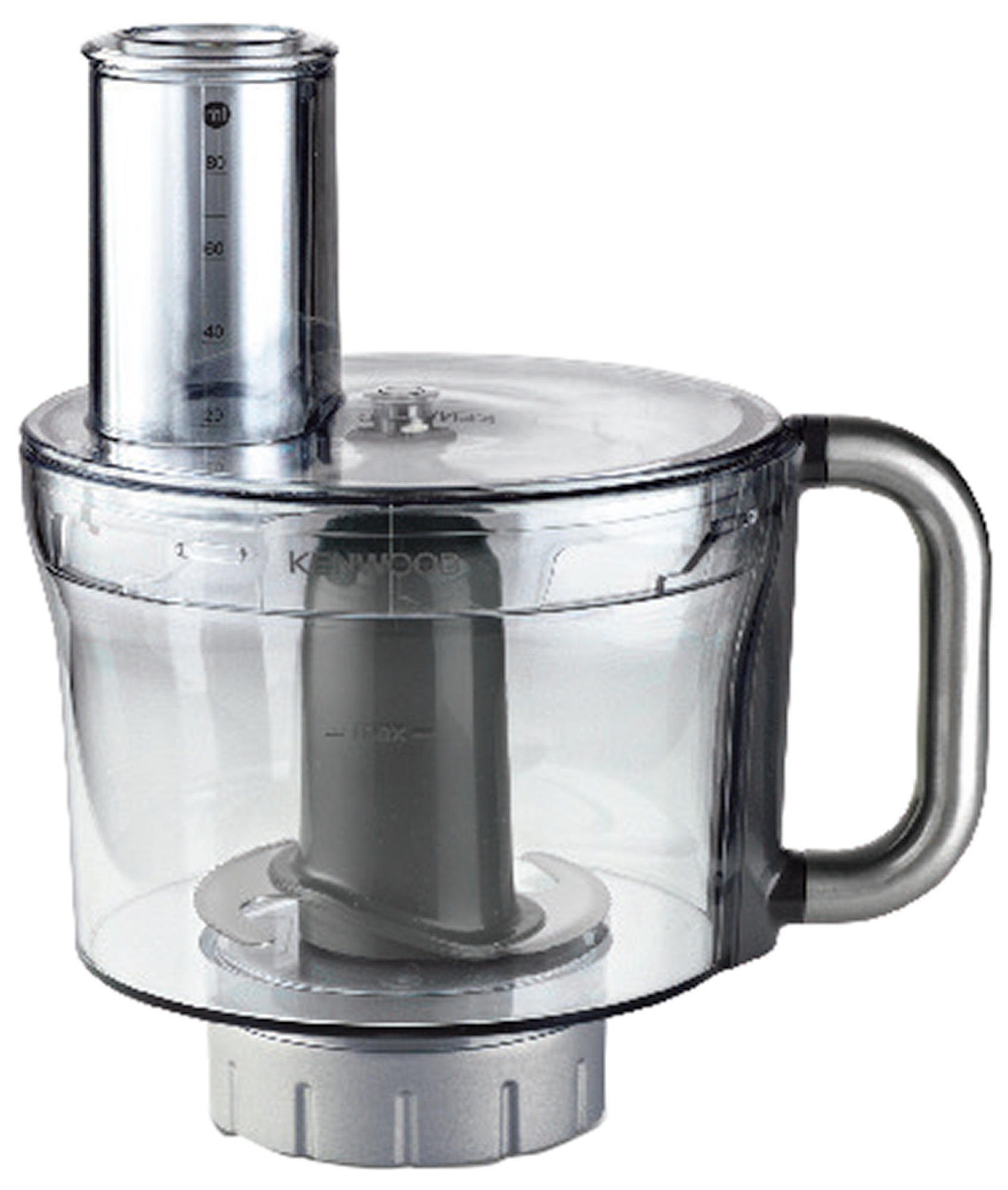 KENWOOD KVC 3150 S Chef Set Silver inkl Edelstahlschüssel KAT 300SS 4.6 l Küchenmaschine Silber (Rührschüsselkapazität: 4,6 l, 1000 Watt)