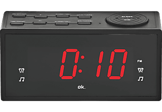OK OCR 310 - Radiowecker (FM, Schwarz)
