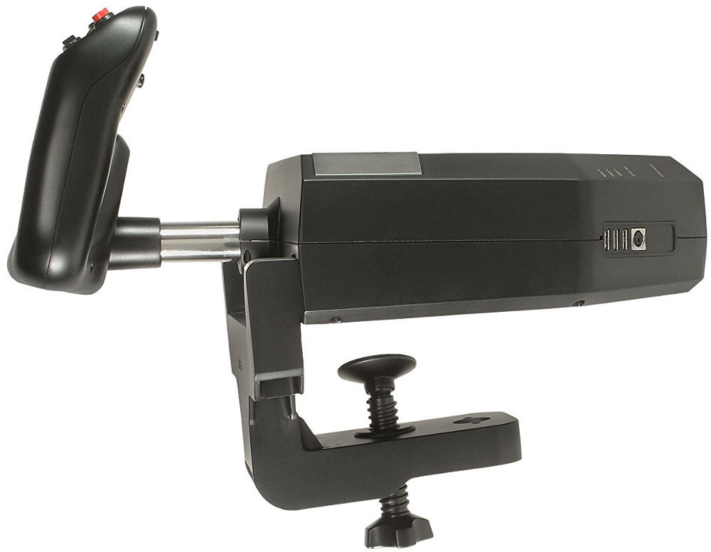 LOGITECH Instruments de vol Quadrant PC et Mac Saitek Pro Flight Yoke Noir (945-000004)
