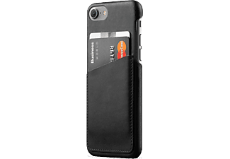 MUJJO kártyatartós fekete bőr iPhone 7 tok (CS020BK)