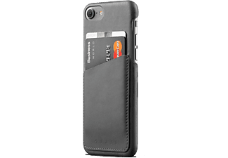 MUJJO kártyatartós szürke bőr iPhone 7 tok (CS020GY)