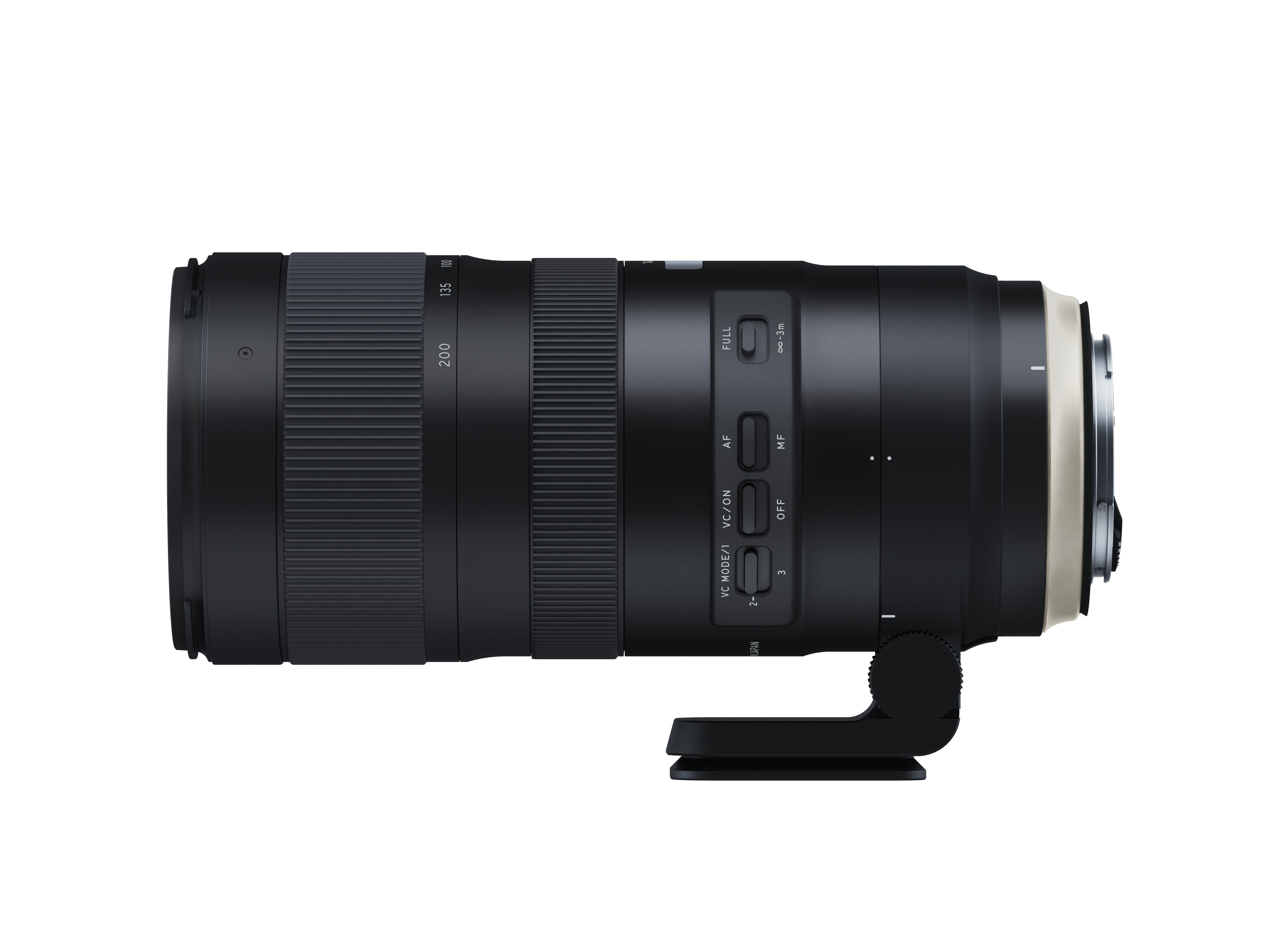 TAMRON SP G2 70 mm - 200 mm f/2.8 Di, USD, VC (Objektiv für Canon EF-Mount, Schwarz)