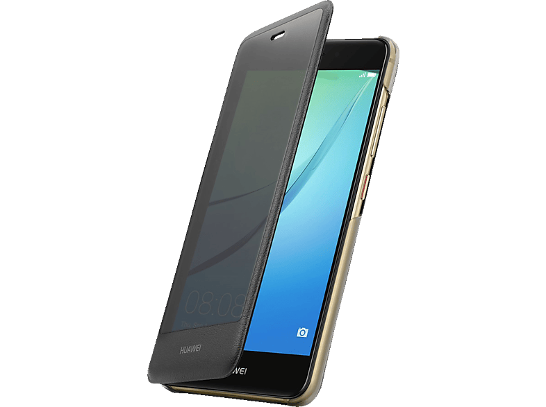 HUAWEI View, Flip Cover, Huawei, Grau Nova