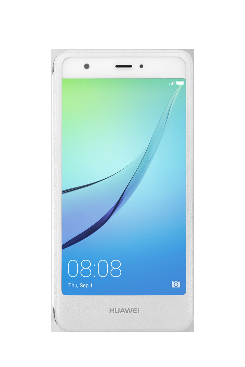 HUAWEI View, Bookcover, Huawei, Nova, Weiß