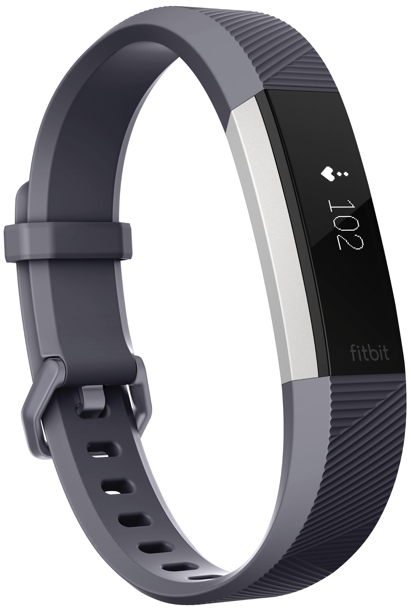 FITBIT Alta HR, Fitness Tracker, L, Grau