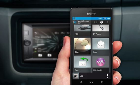 SONY XNV-KIT651 Moniceiver + TomTom GPS Navigationsmodul 2 DIN (Doppel-DIN), 55 Watt