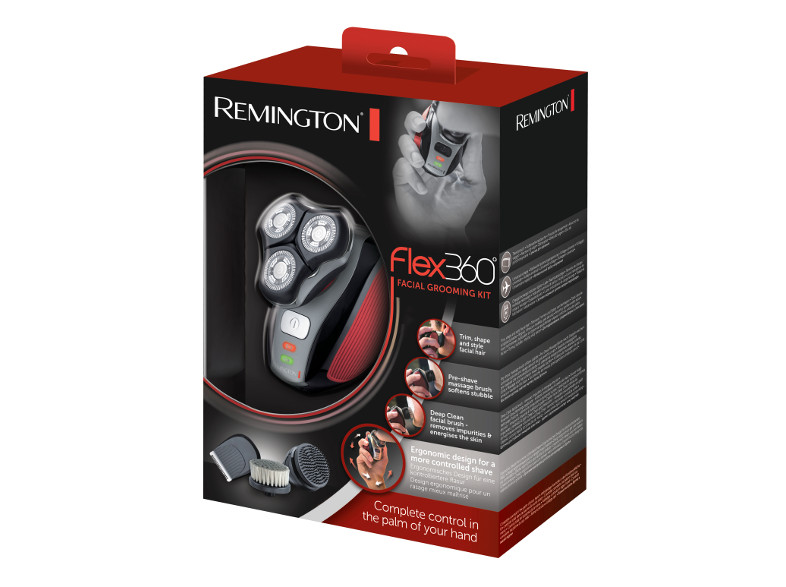 REMINGTON XR1410 Flex360° borotva és komplett arcszőrzet igazító készlet