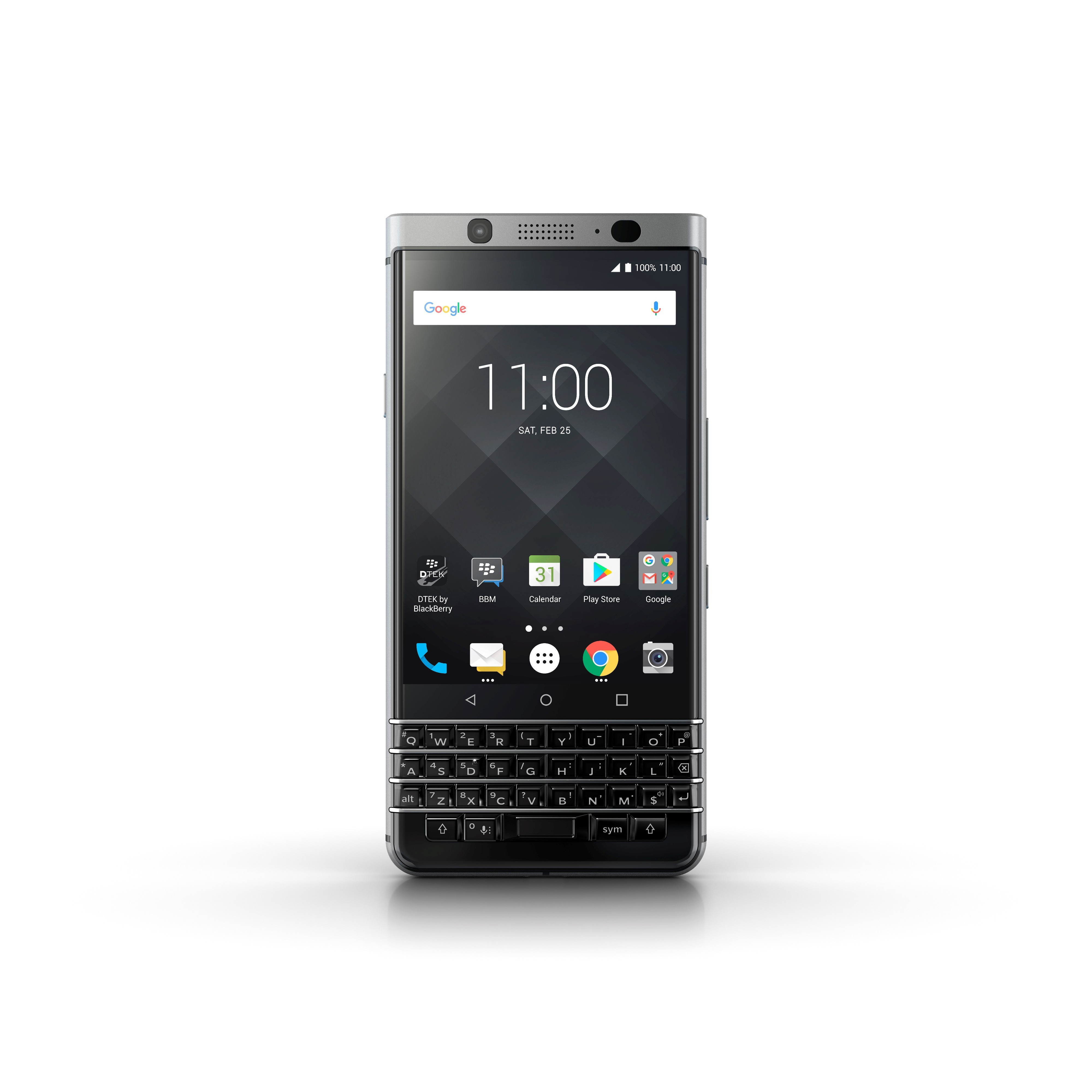 BLACKBERRY KEYone 32 GB Silber