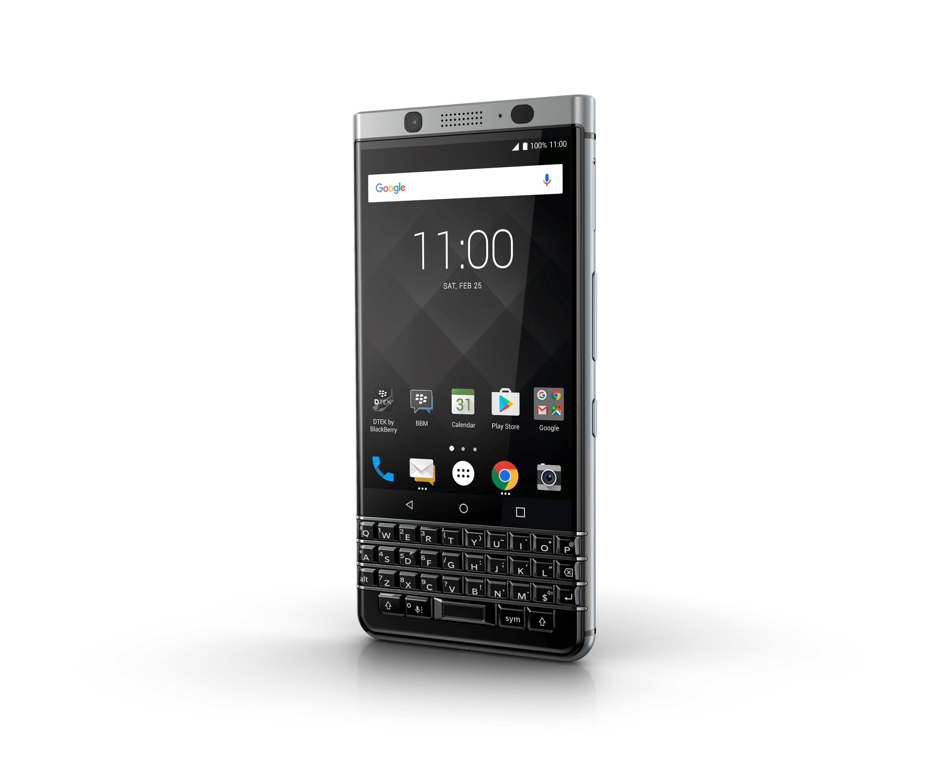 BLACKBERRY KEYone 32 GB Silber