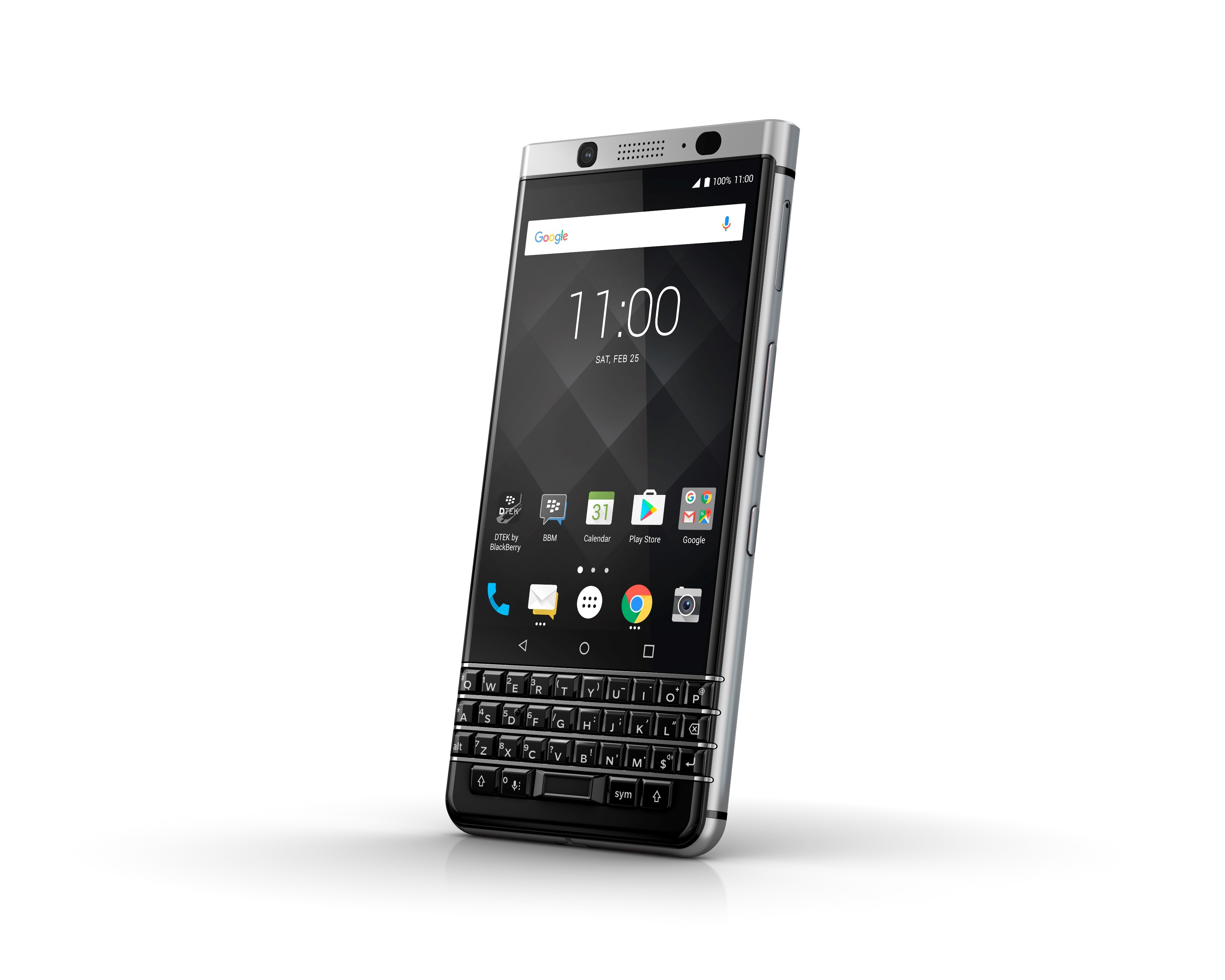 BLACKBERRY KEYone 32 GB Silber