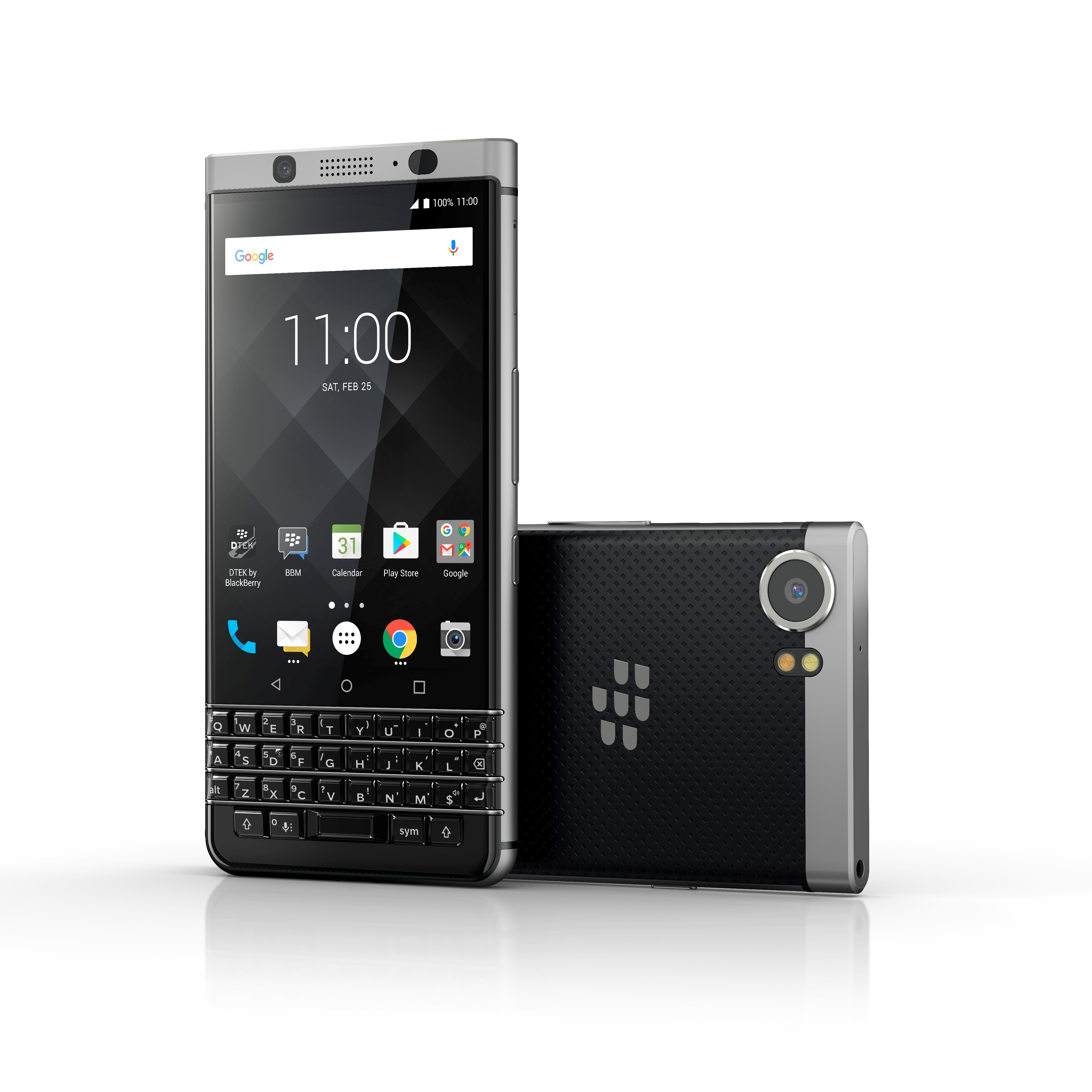 BLACKBERRY KEYone 32 GB Silber