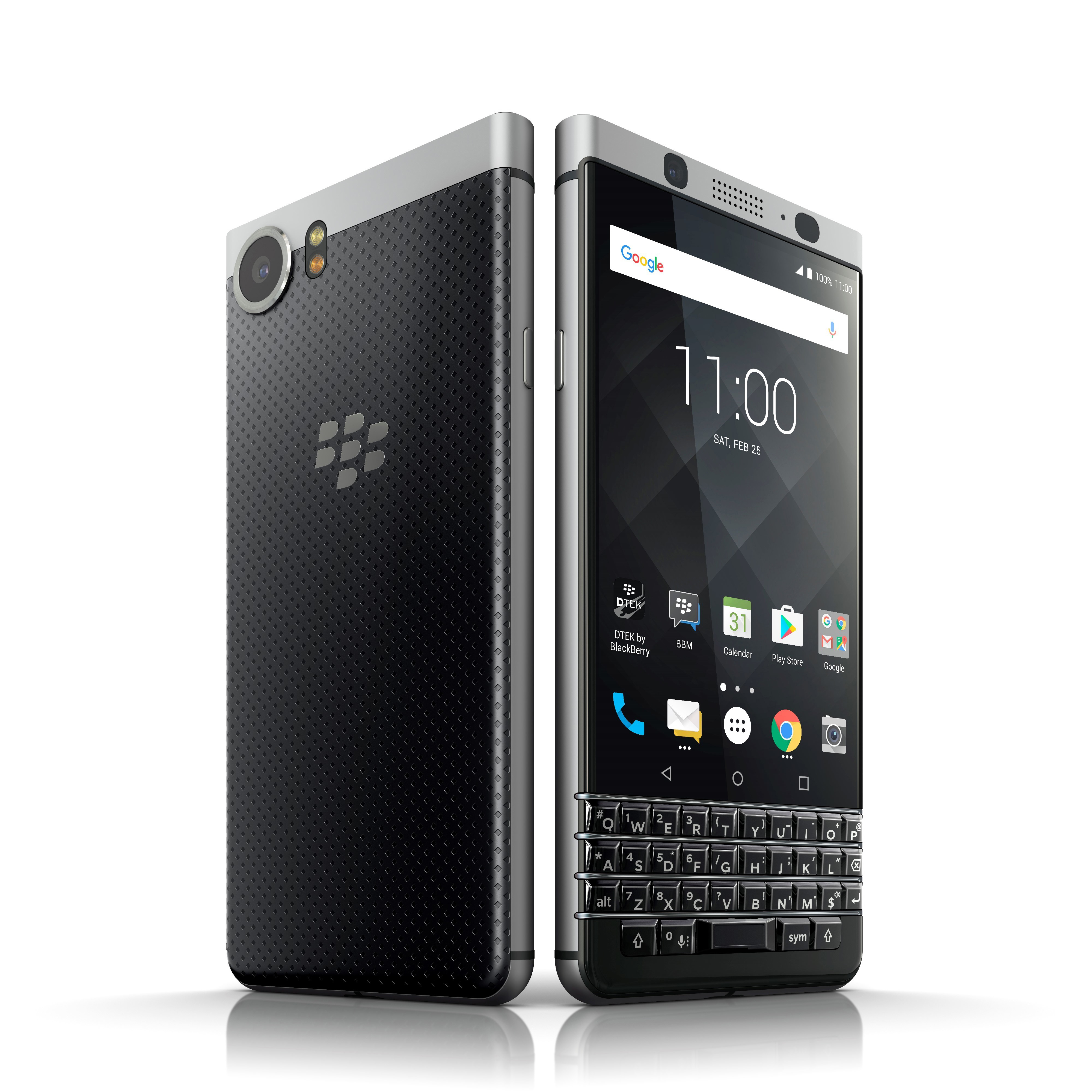 BLACKBERRY KEYone 32 GB Silber