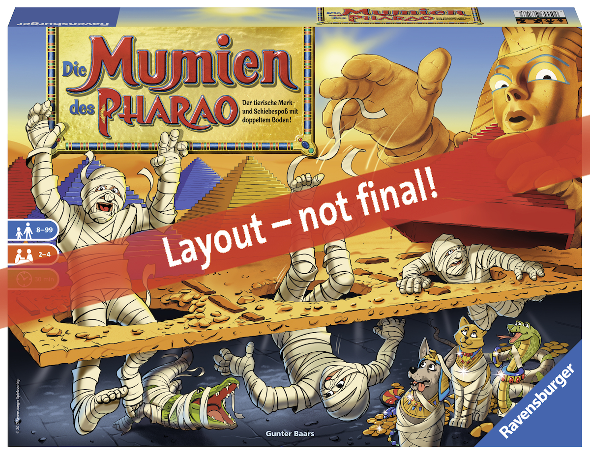 RAVENSBURGER Die Mumien des Pharao Brettspiel