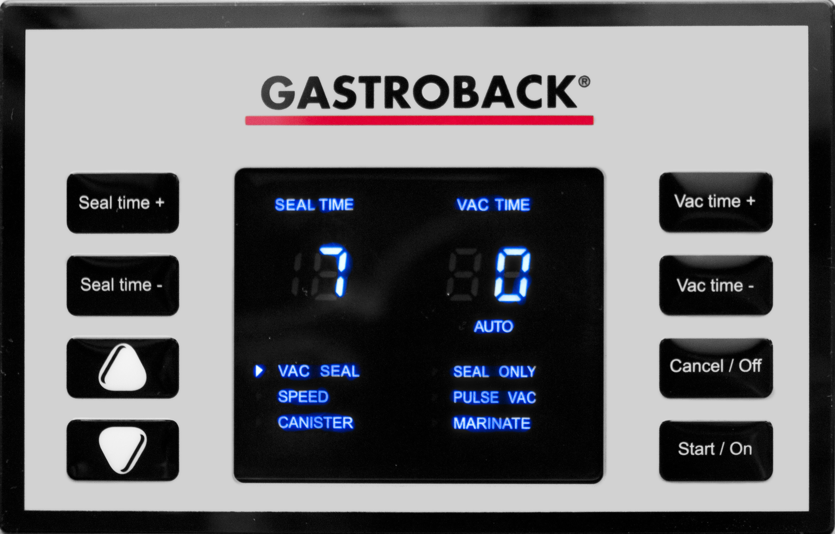 GASTROBACK 46016 Advanced Professional Design Vakuumierer Edelstahl/Schwarz