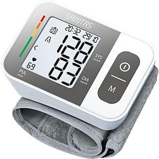 SANITAS 650.45 SBC 15 Blutdruckmessgerät (Batteriebetrieb, Messung am Handgelenk, Manschettenumfang: 14-19.5 cm)