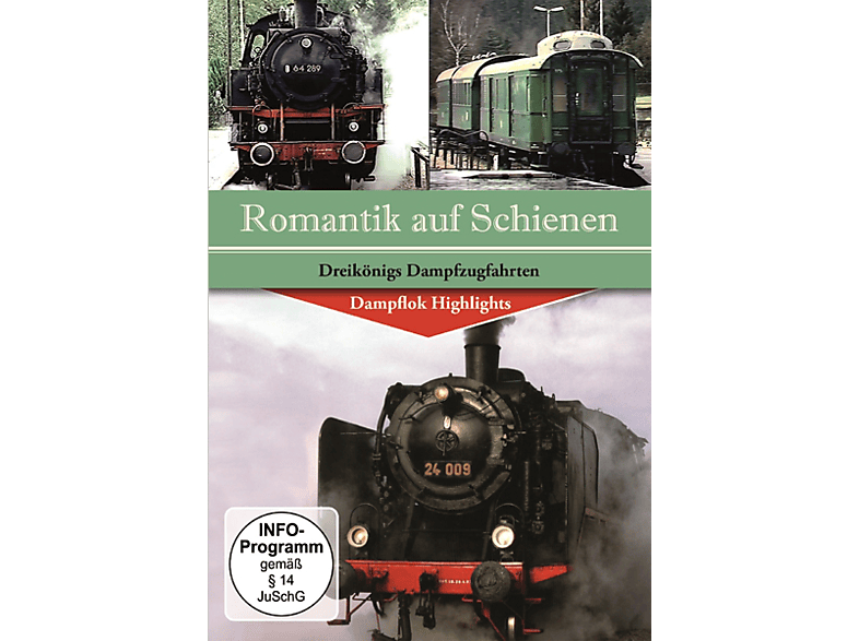 Dampflok Highlights - Dreikönigs Dampfzugfahrten DVD