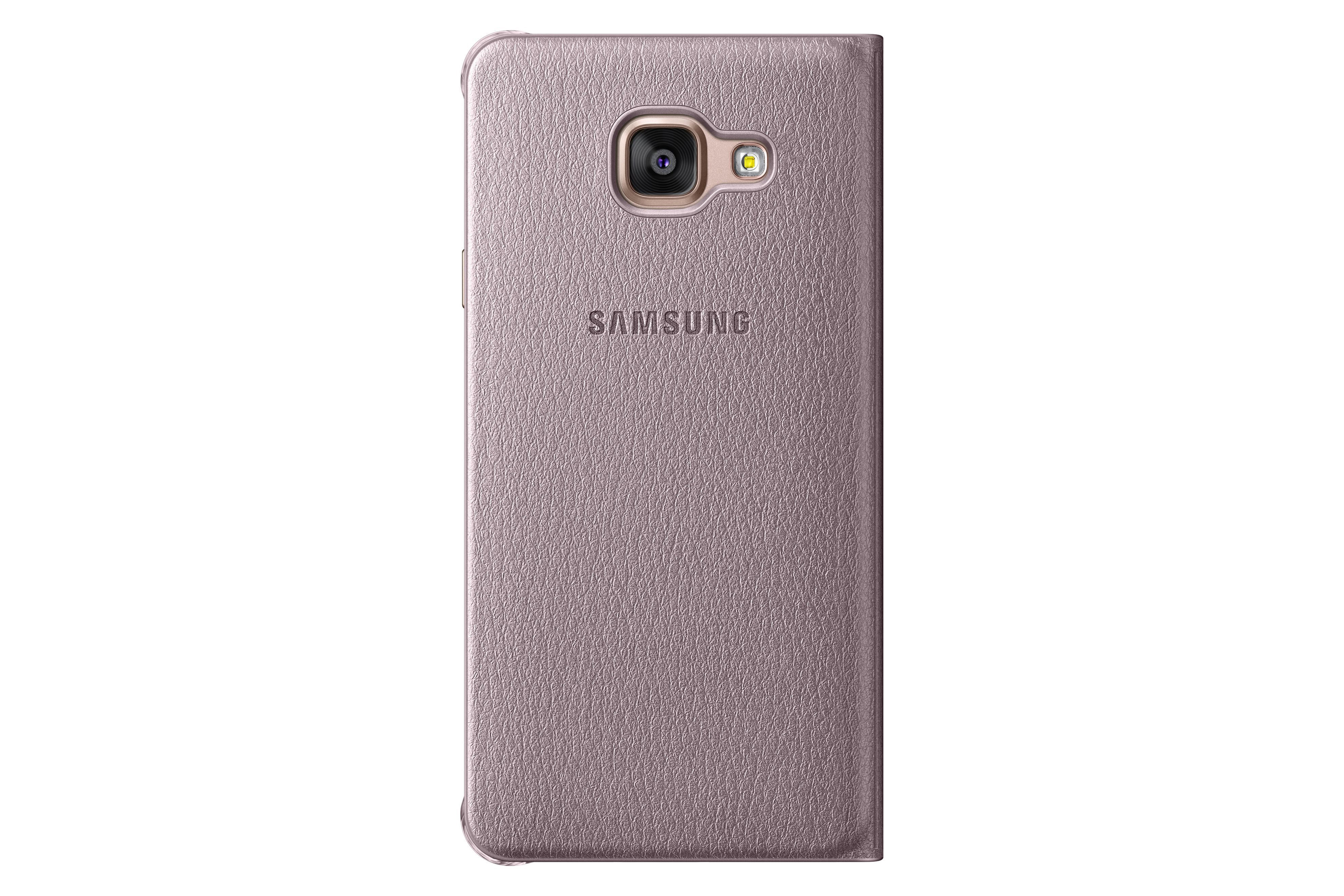 SAMSUNG EF-WA310PZEGWW, Bookcover, Samsung, Galaxy A3, Pink/Gold