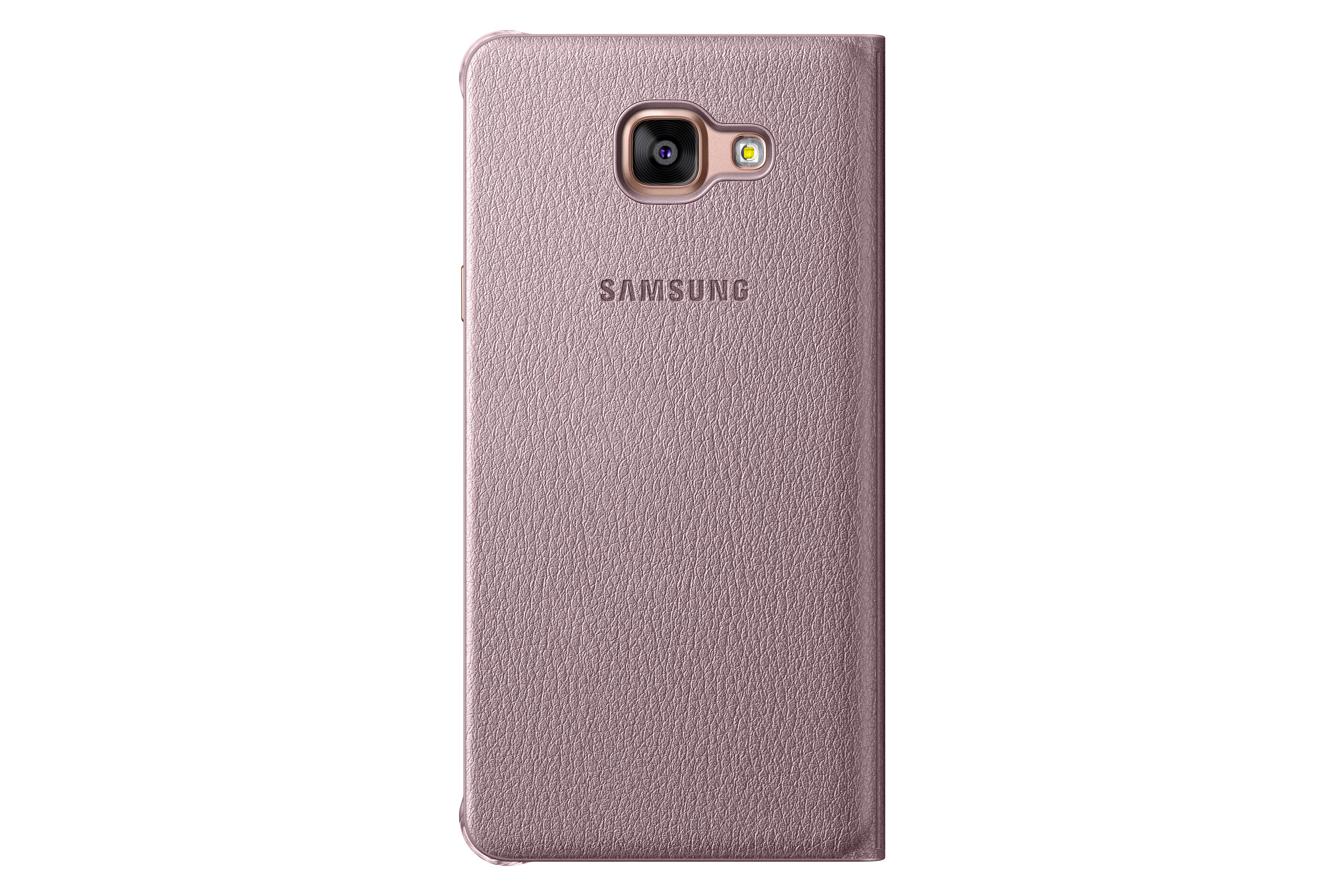 SAMSUNG EF-WA510PZEGWW, Bookcover, Samsung, Galaxy A5 (2016), Pink/Gold
