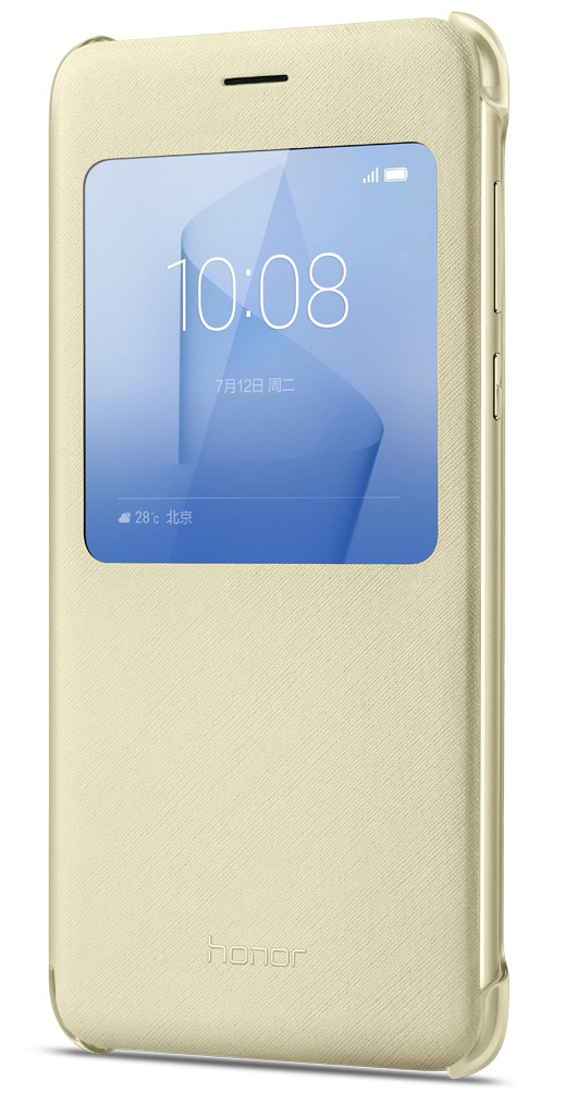 HUAWEI Honor View, Bookcover, Honor, 8, Gold