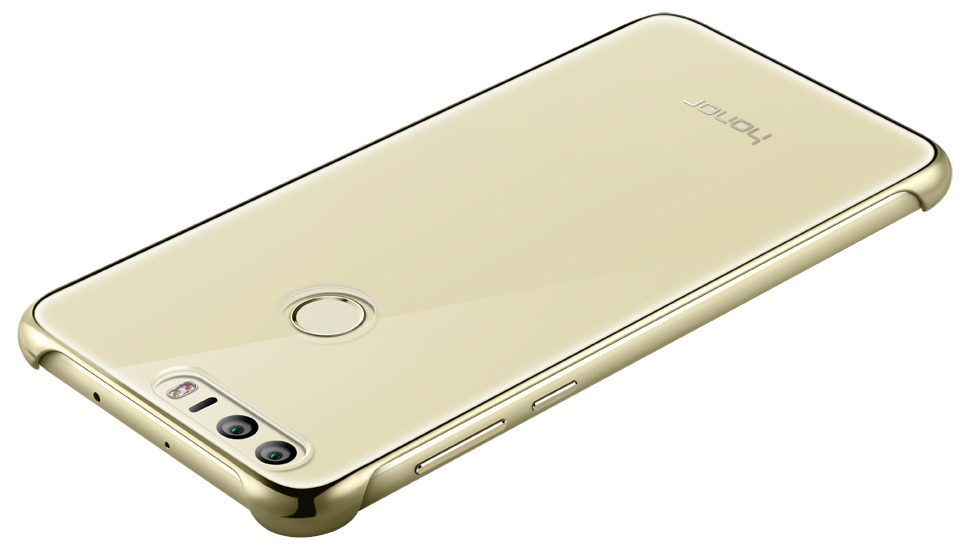 HUAWEI 51991680, Backcover, Honor, Gold/Transparent 8