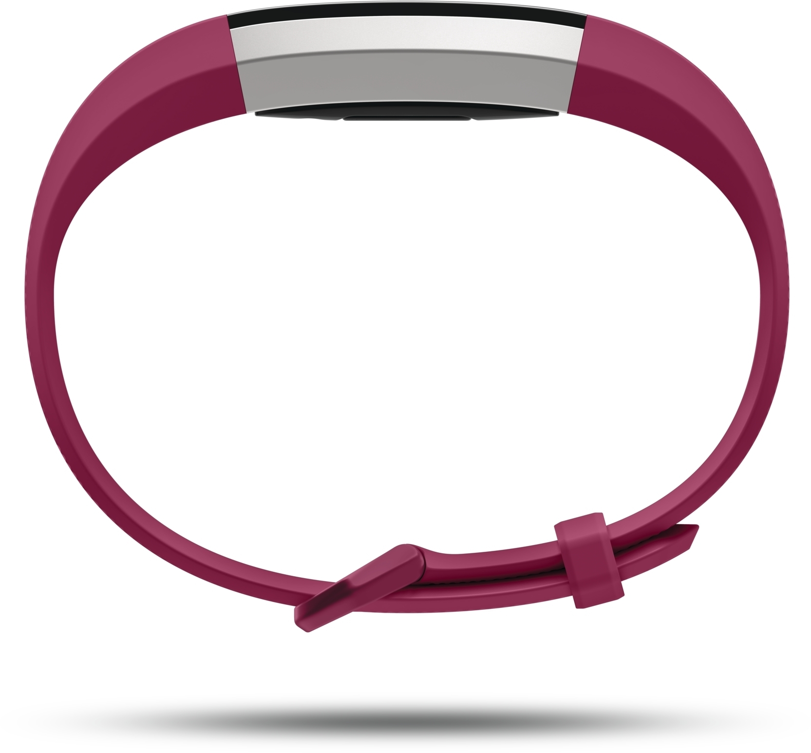 FITBIT Alta HR, Fitness Tracker, L, Fuchsia/Schwarz