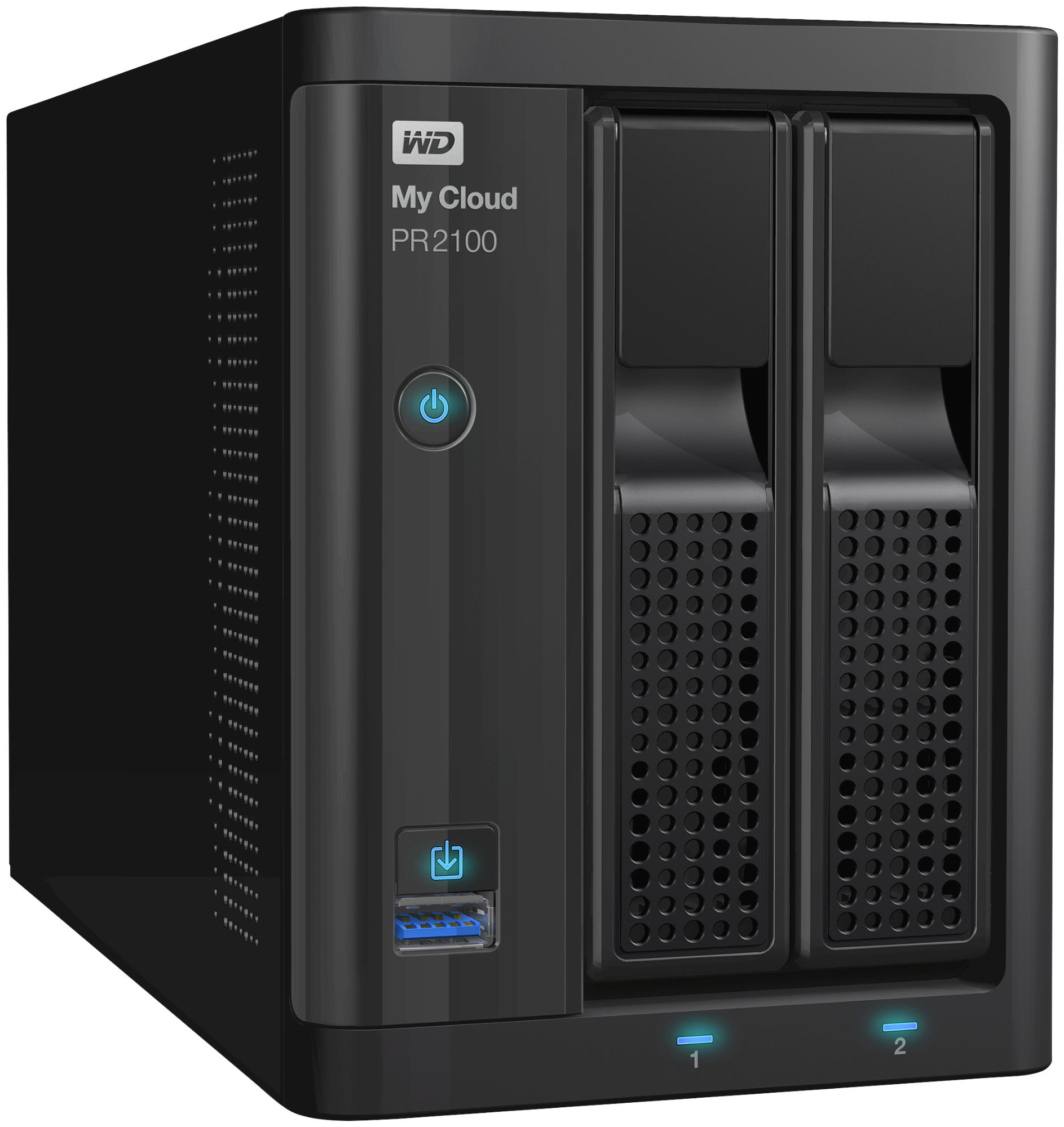 Servidor NAS - Western Digital Western Digital My CloudPr2100 8Tb Nas Compacto Ethernet Negro