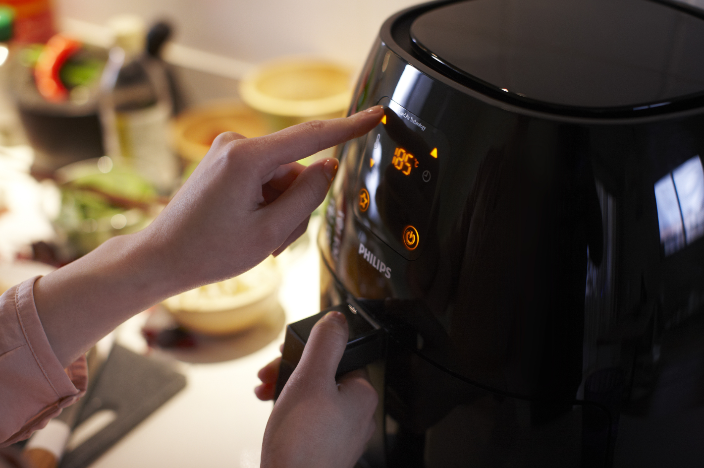 PHILIPS  HD9240/90 BLK XL - Multicooker - Zwart - 1,2 kg - 2100 W