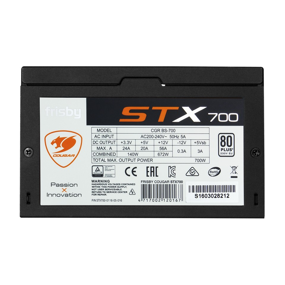 FRISBY STX-700 700W Güç Kaynağı