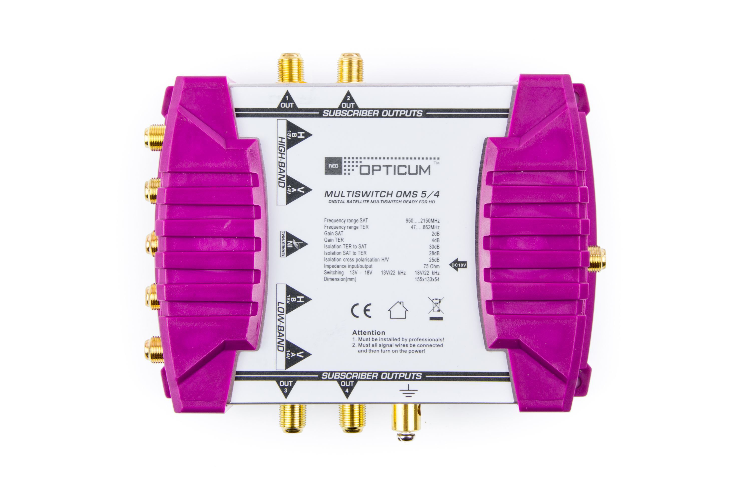 OPTICUM RED OMS 5/4 Multischalter