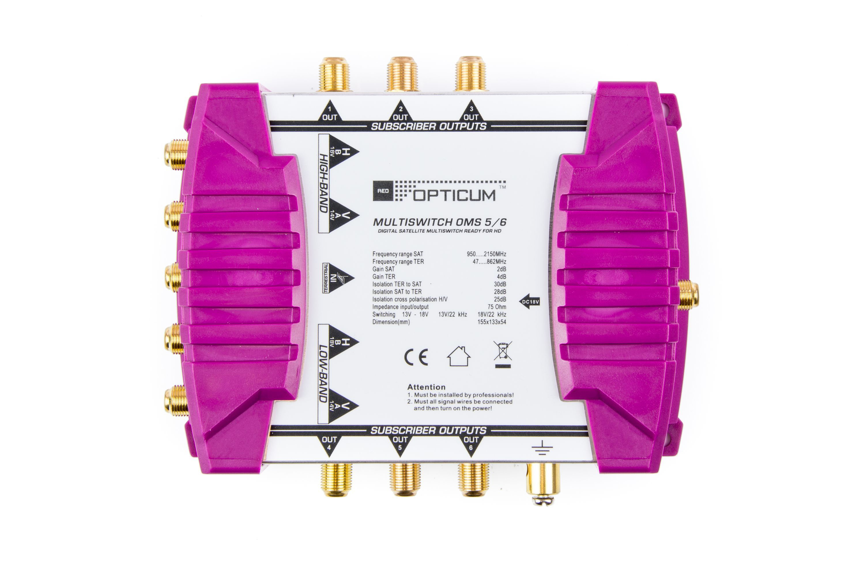 OPTICUM RED OMS 5/6 Multischalter