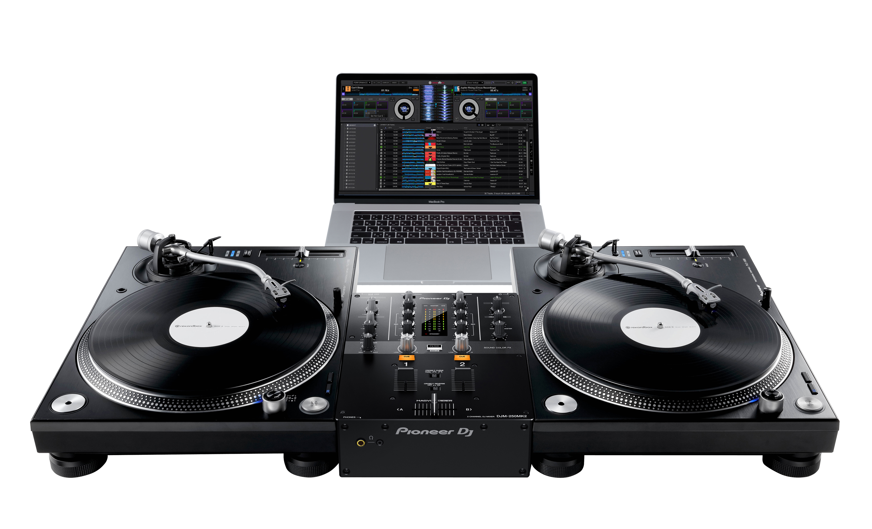 PIONEER DJ DJM-250MK2 DJ-Mixer, Schwarz