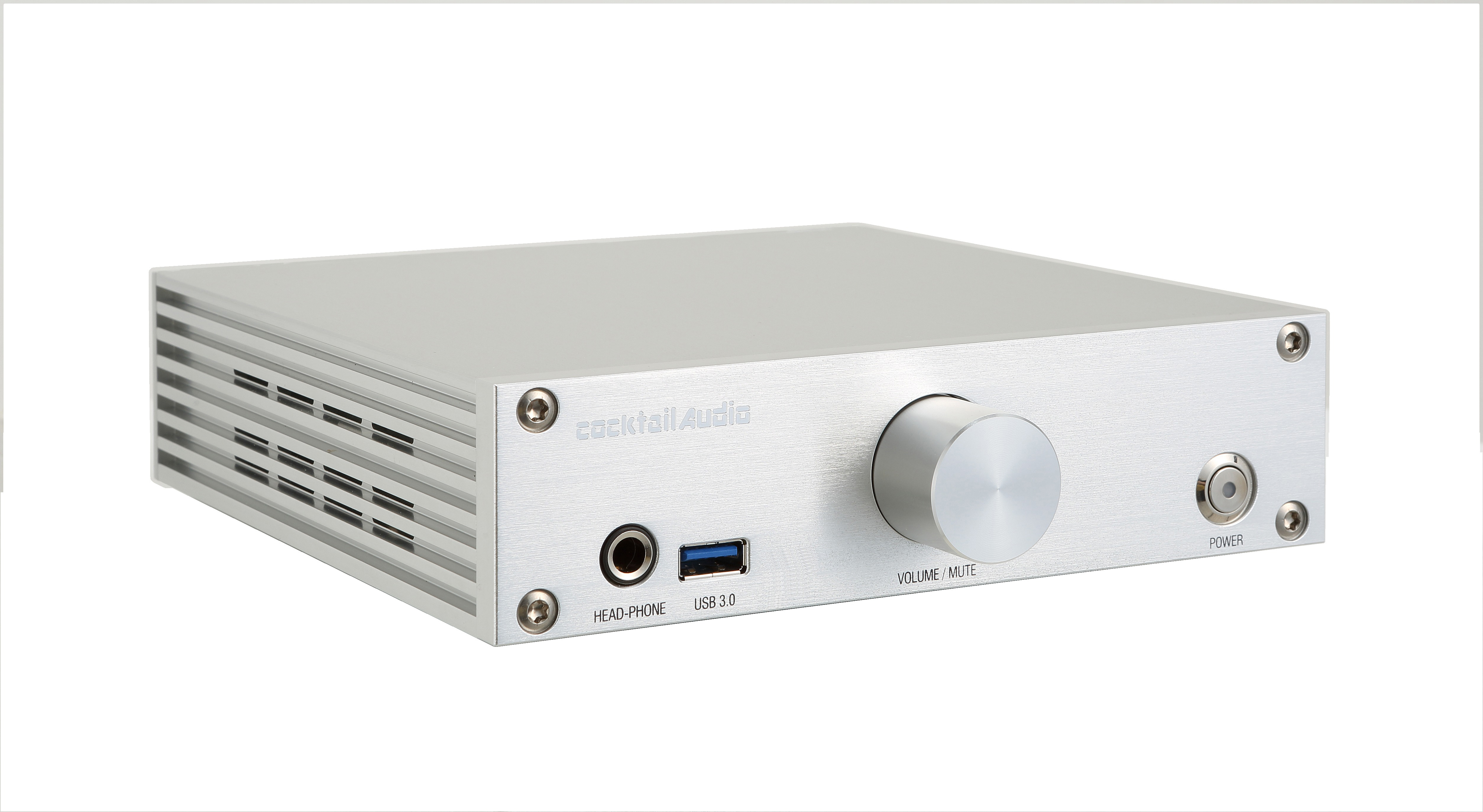COCKTAIL AUDIO N15 Netzwerkplayer App-steuerbar, Silber