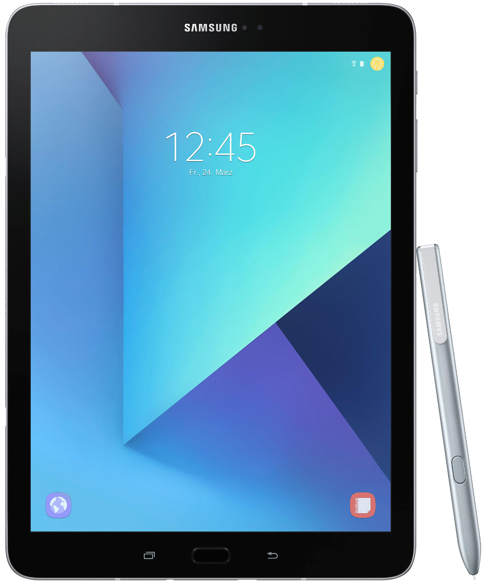 SAMSUNG Galaxy Tab S3, Tablet, 32 GB, 9,7 Zoll, Silber