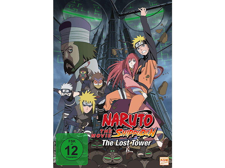 naruto shippuden movie 4 the lost tower dvd