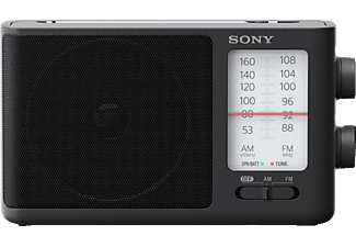 SONY ICF-506 Bärbar FM/AM-radio med analog kanalväljare