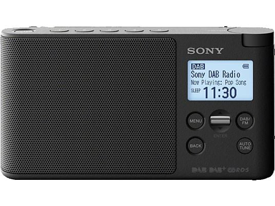 SONY XDR-S41DB - Küchenradio (DAB+, FM, Schwarz)