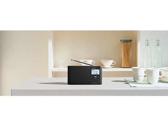 SONY XDR-S41DB - Radio da cucina (DAB+, FM, Nero)