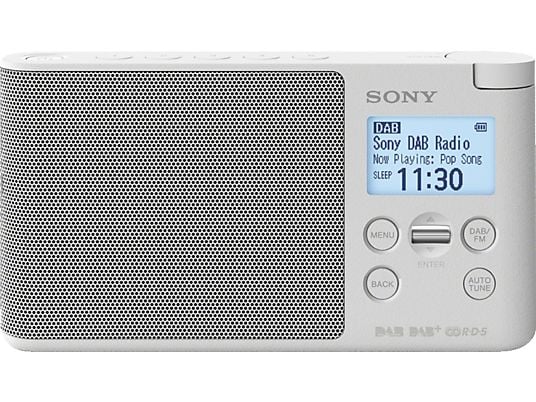 SONY XDR-S41DW - Radio de cuisine (DAB+, FM, Blanc)