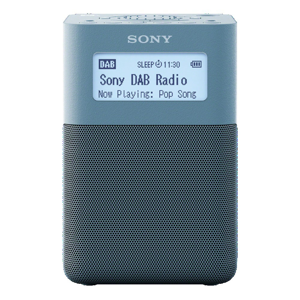 SONY XDR-V20D Radio, PLL-Synthesizer, FM, DAB+, DAB, Blau