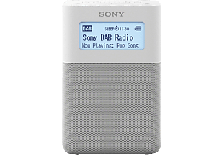 SONY SONY XDR-V20DW - Radiosveglia portatile - DAB+ - Bianco - Radiosveglia (DAB+, FM, Bianco)