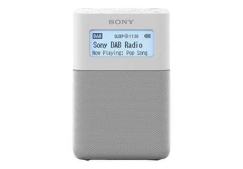 SONY XDR-V20D Radio, PLL-Synthesizer, | Weiß Weiß DAB, kaufen in Radio FM, SATURN DAB