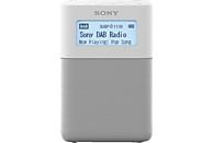 SONY XDR-V20DW - Radiosveglia (DAB+, FM, Bianco)