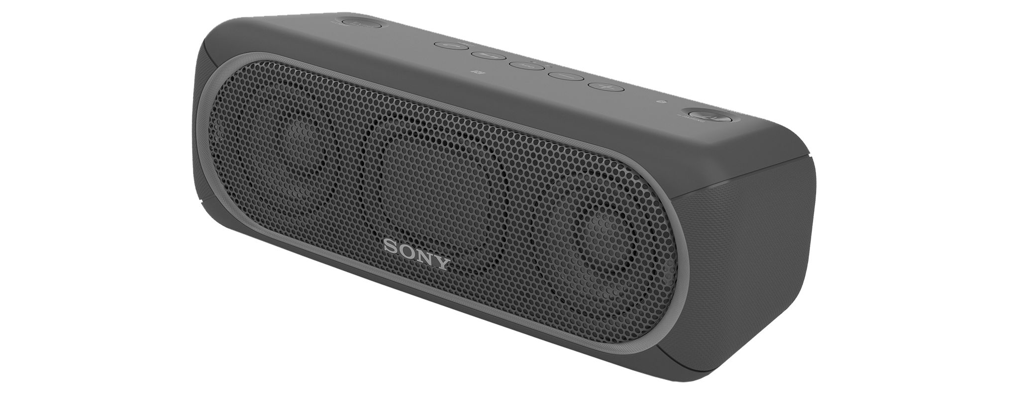 SONY SRS-XB30 Wireless Party Chain Bluetooth Lautsprecher, Schwarz, Wasserfest