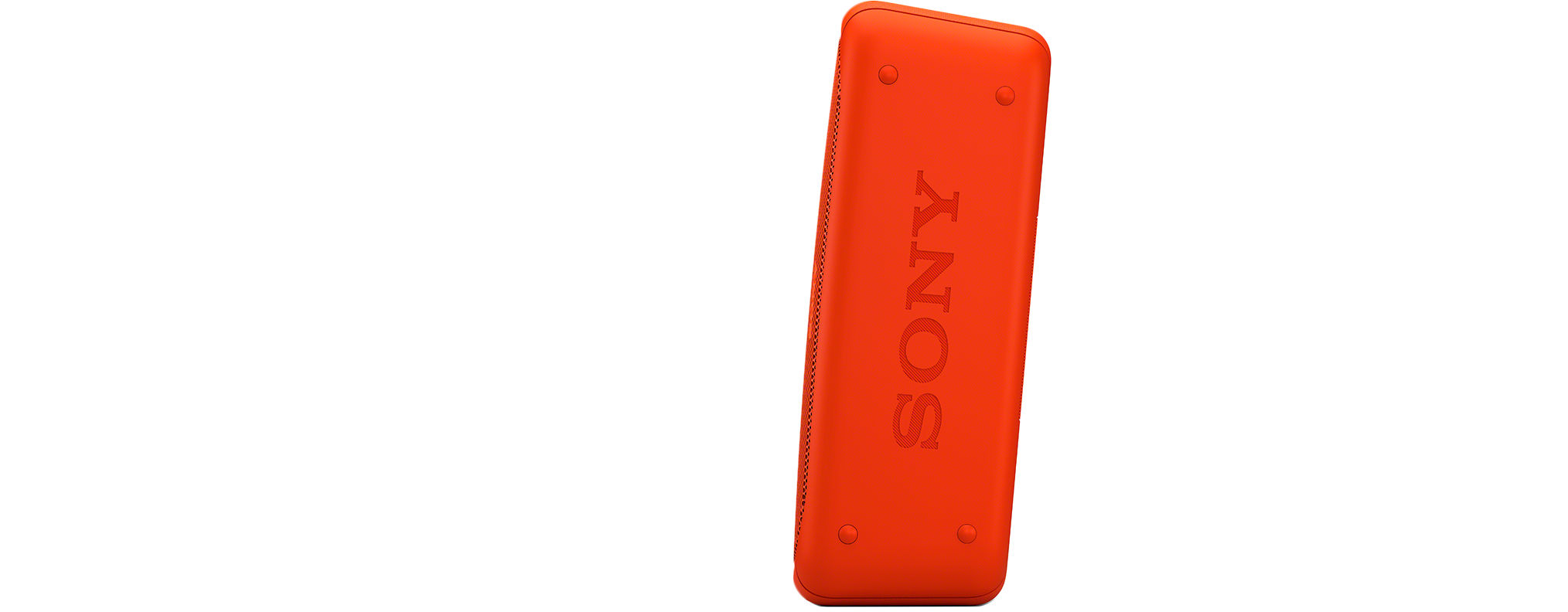 SONY SRS-XB30 Wireless Party Chain Bluetooth Lautsprecher, Rot, Wasserfest