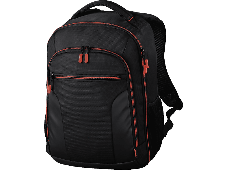 HAMA Miami - Kamera-Rucksack (Schwarz/Rot)