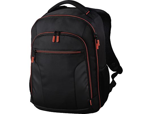 HAMA Miami - Kamera-Rucksack (Schwarz/Rot)