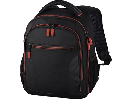 HAMA Miami - Sac à dos pour appareil photo (Noir/Rouge)