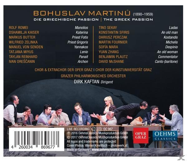 Kaftan/Grazer Philharmonisches - Die griechische Passion  - (CD)