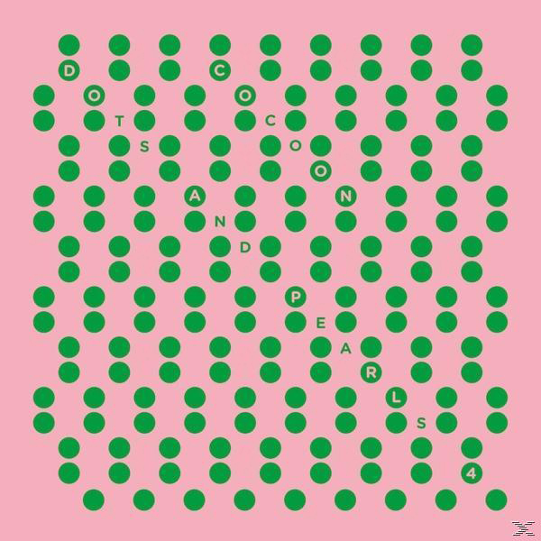 Rosa Hintergrund mit grünen Punkten, die Buchstaben bilden: DOCTORS, und PEARLS, mit 4.