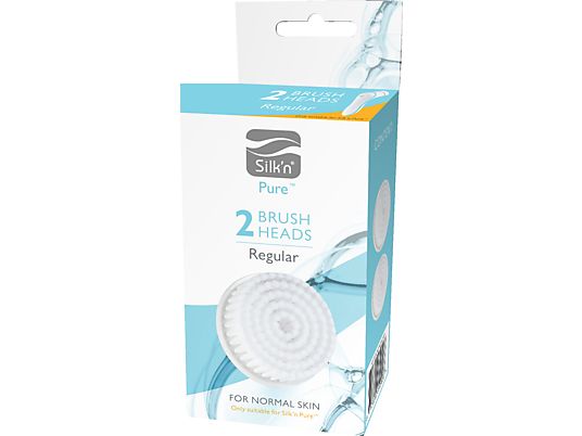 SILKN Pure Regular - Ersatzbürsten für Gesichtsreinigungsbürsten